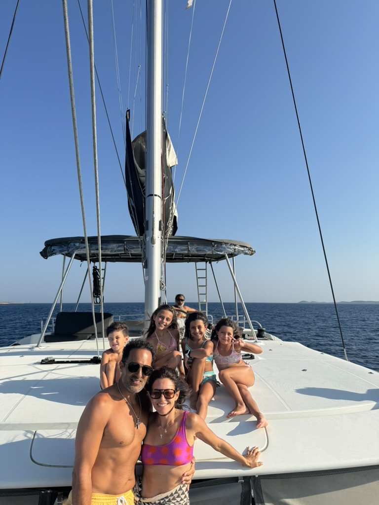 Our family exploring Greece together